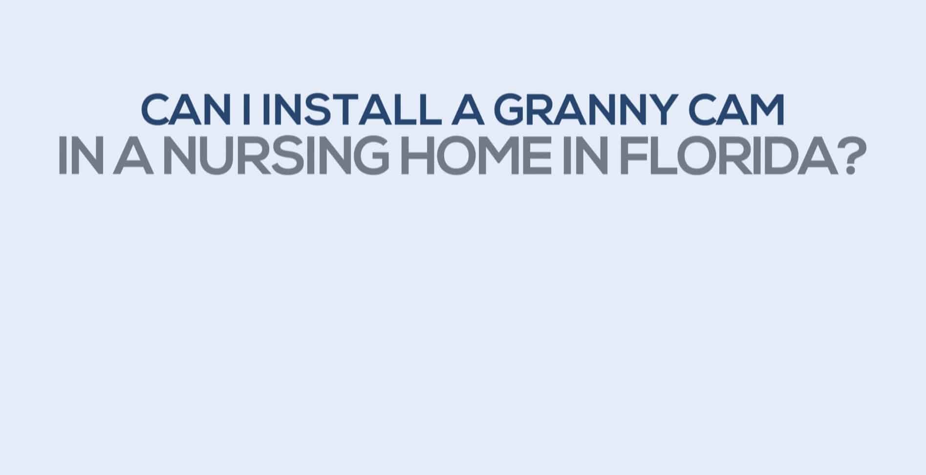 A Nurse Often Calls My Granny