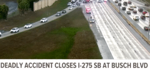 deadly accident in Tampa, FL 275